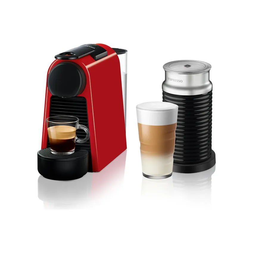 Nespresso Essenza Mini Bundle Red