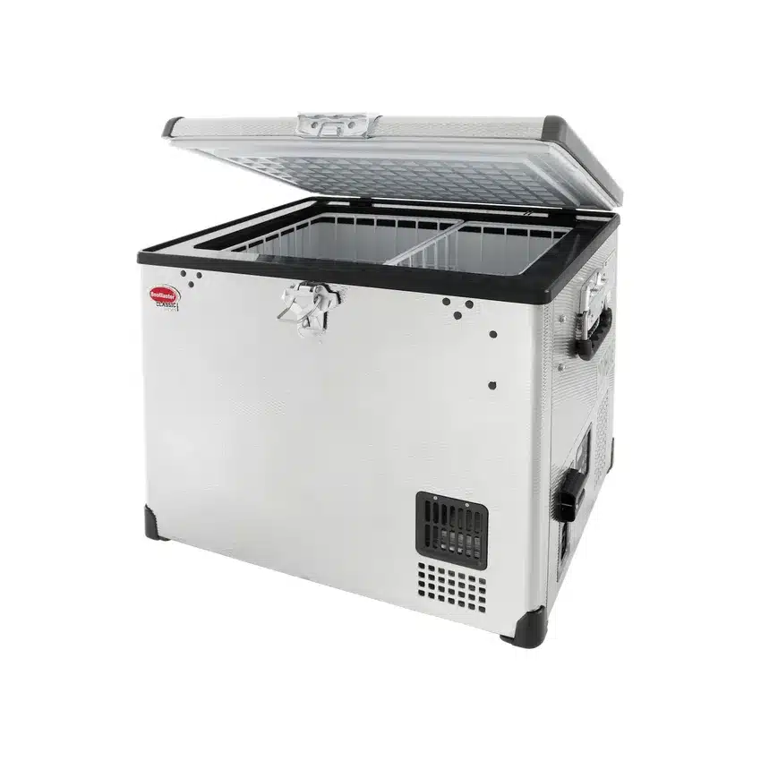 SNOMASTER 40L STAINLESS STEEL FRIDGE/FREEZER