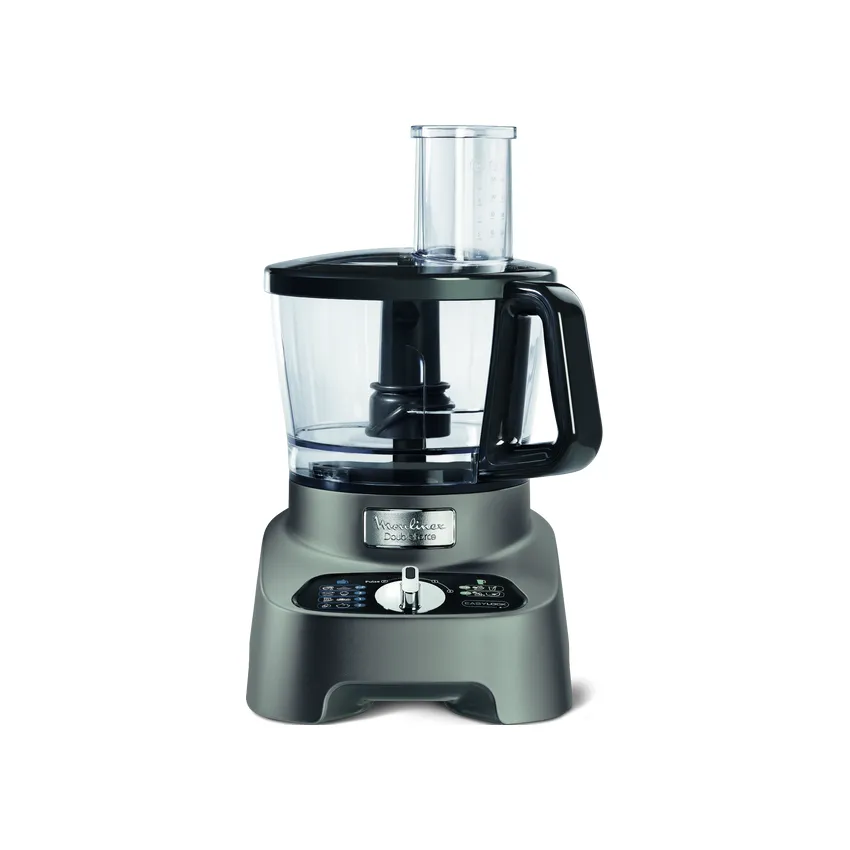 MOULINEX DOUBLE FORCE 1000W FOOD PROCESSOR - GREY