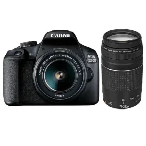 Canon EOS 2000D Double Lens Kit