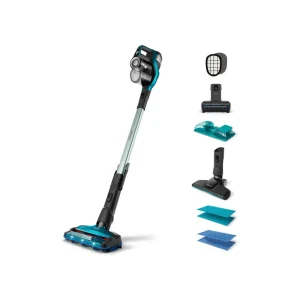 PHILIPS SPEEDPRO MAX AQUA CORDLESS STICK VACUUM CLEANER - ELECTRIC AQUA