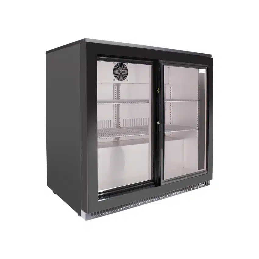 SNOMASTER 190L UNDER COUNTER BEVERAGE COOLER SLIDING DOOR - Image 2