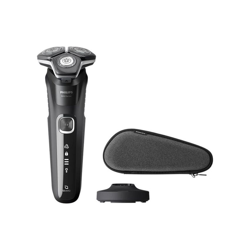 PHILIPS WET & DRY SHAVER S5898/38 - USB-A CHARGING WITH BEARD STYLER, CHARGING STAND & TRAVEL CASE