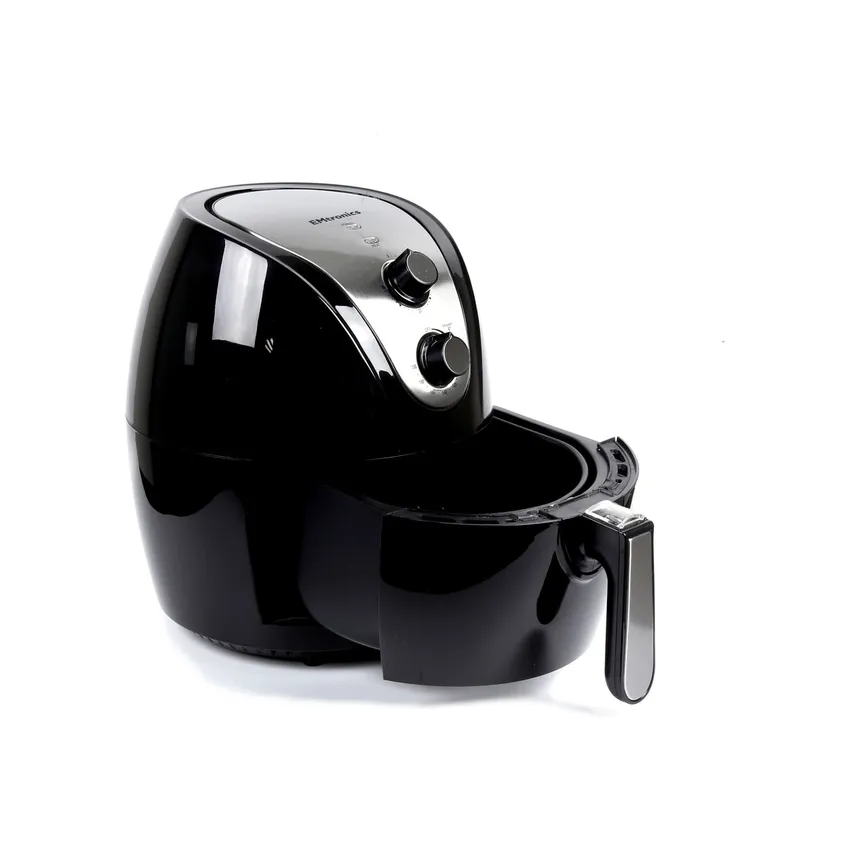 EMTRONICS 4.5L ANALOGUE FAMILY AIR FRYER - BLACK - Image 2