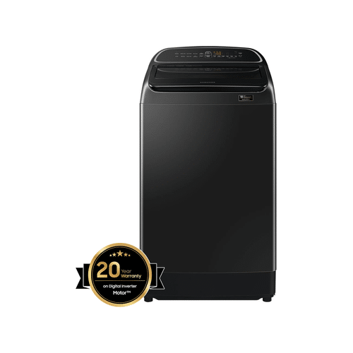SAMSUNG 19KG TOP LOADER WASHING MACHINE - BLACK CAVIAR - Image 3
