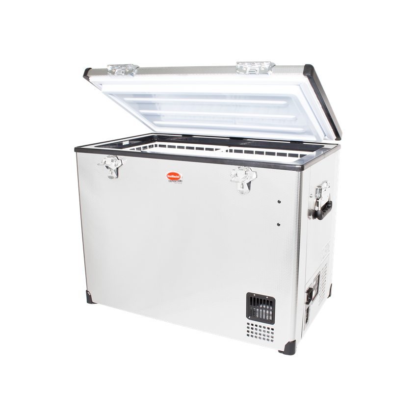 SNOMASTER 95L SINGLE COMPARTMENT FRIDGE/FREEZER - STAINLESS STEEL