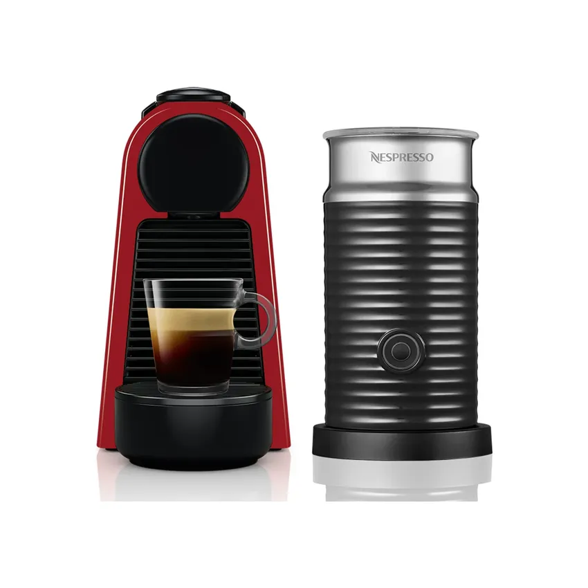 Nespresso Essenza Mini Bundle Red - Image 2