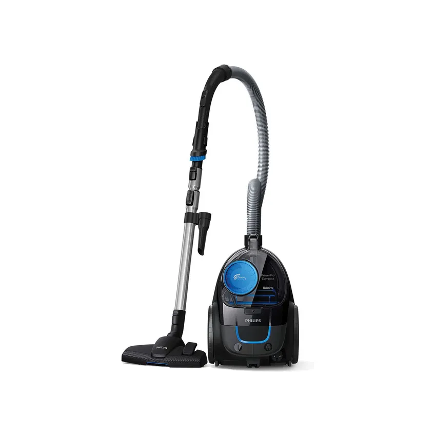 PHILIPS 1800W POWERPRO COMPACT BAGLESS VACUUM CLEANER - DEEP BLACK