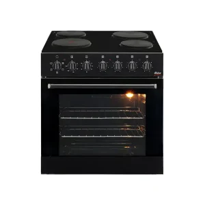 UNIVA 60CM UNDERCOUNTER OVEN WITH HOB - BLACK