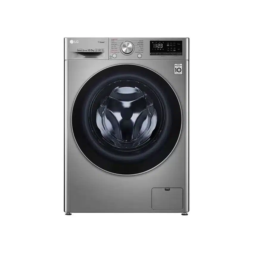 LG 10.5KG AI DD FRONT LOADER WASHING MACHINE - SILVER VIVACE