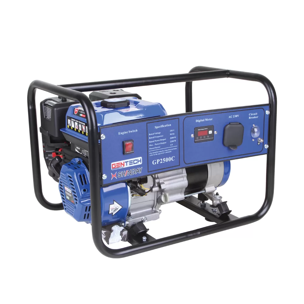 GENTECH POWER 2.2 KVA TRADESMAN SERIES PETROL GENERATOR