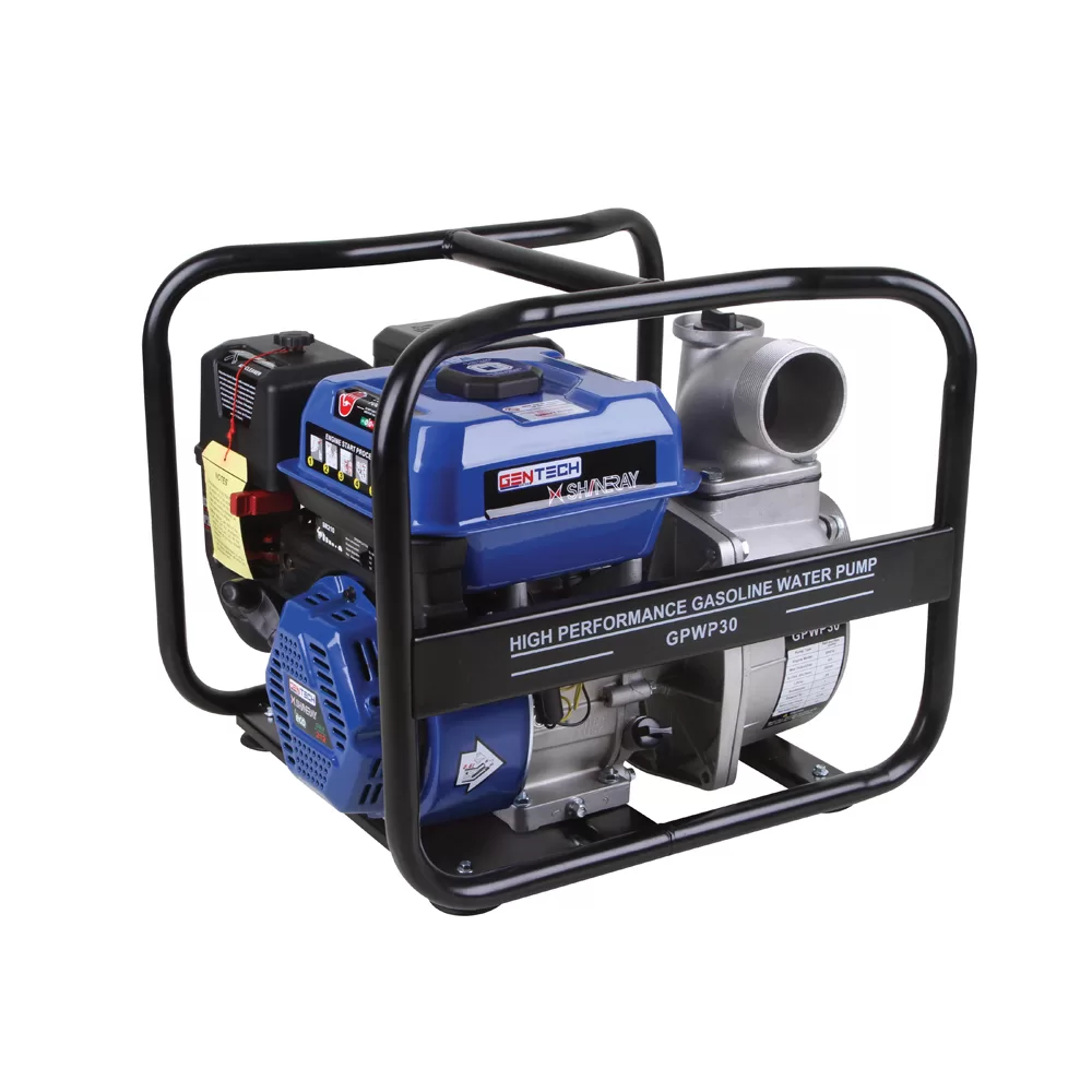 GENTECH POWER 3 INCH RECOIL START PETROL 4 STROKE WATER PUMP