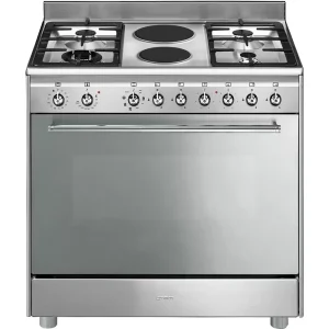 Smeg Cooker with Mixed Hob 90x60 cm