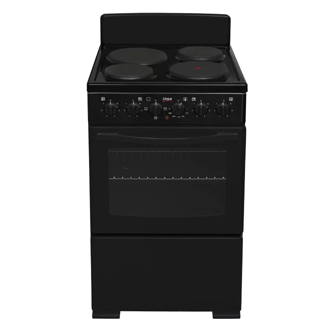 Univa 500mm 4 Plate Electric Stove & Oven