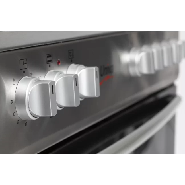 Univa 90cm 5 Burner Gas Stove Stainless Steel - Image 4