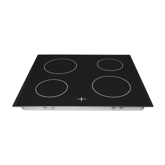 Univa 600mm Static Black Ceran Under-Counter Oven + Hob Set - Image 2