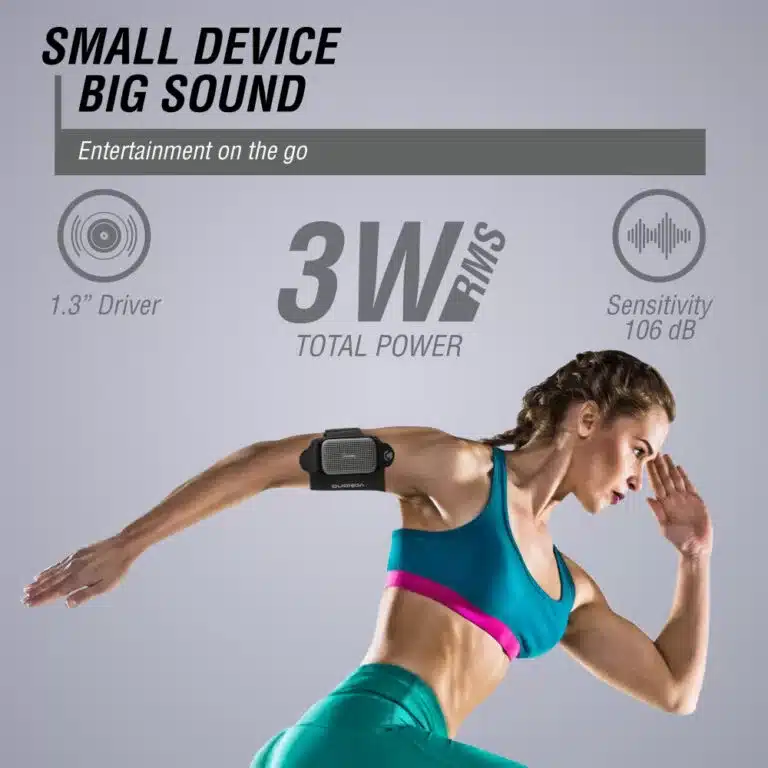 Volkano Pumped Series Wearable Speaker with Armband - Image 2
