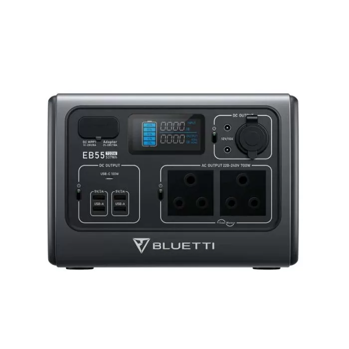 Bluetti EB55 Portable Power Station 700W 537Wh