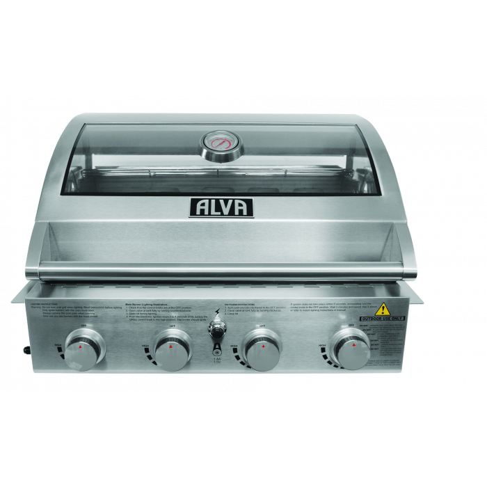 Alva Mojave 4 Burner Stainless Steel Built-In BBQ