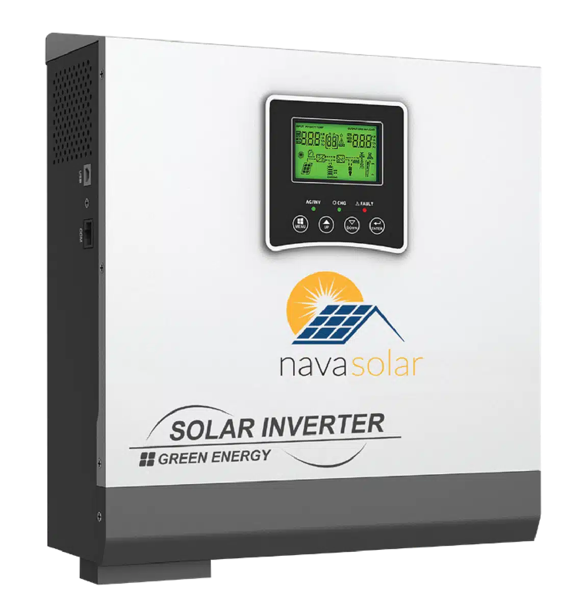 NavaSolar® PV1800 VPM 3KW 24V OFFGRID SOLAR INVERTER 60A MPPT