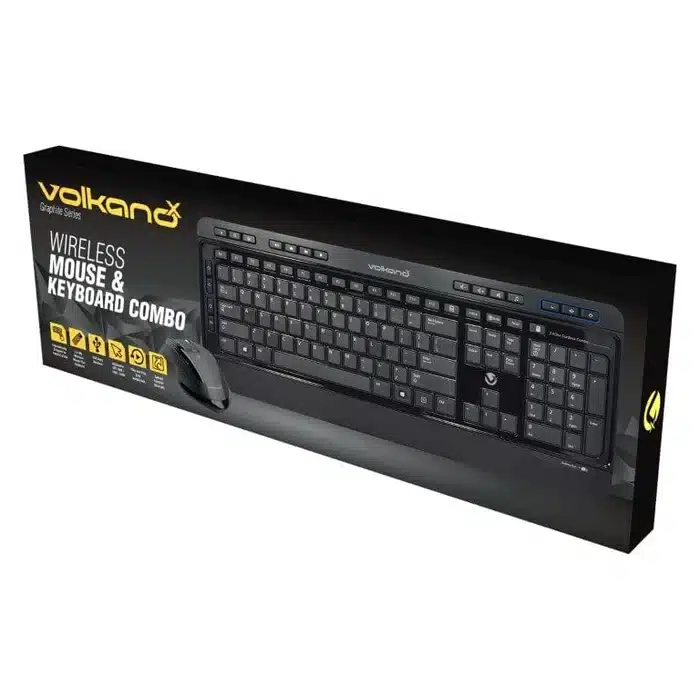 Volkano Graphite series Wireless keyboard and mouse combo - Image 2