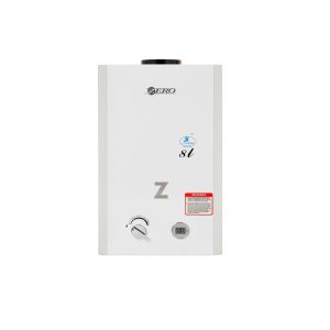 Zero 8L Low Pressure Gas Geyser And Flue