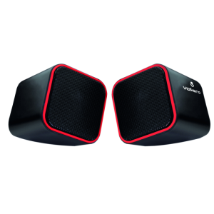 Volkano Diamond Series USB Speaker - Red