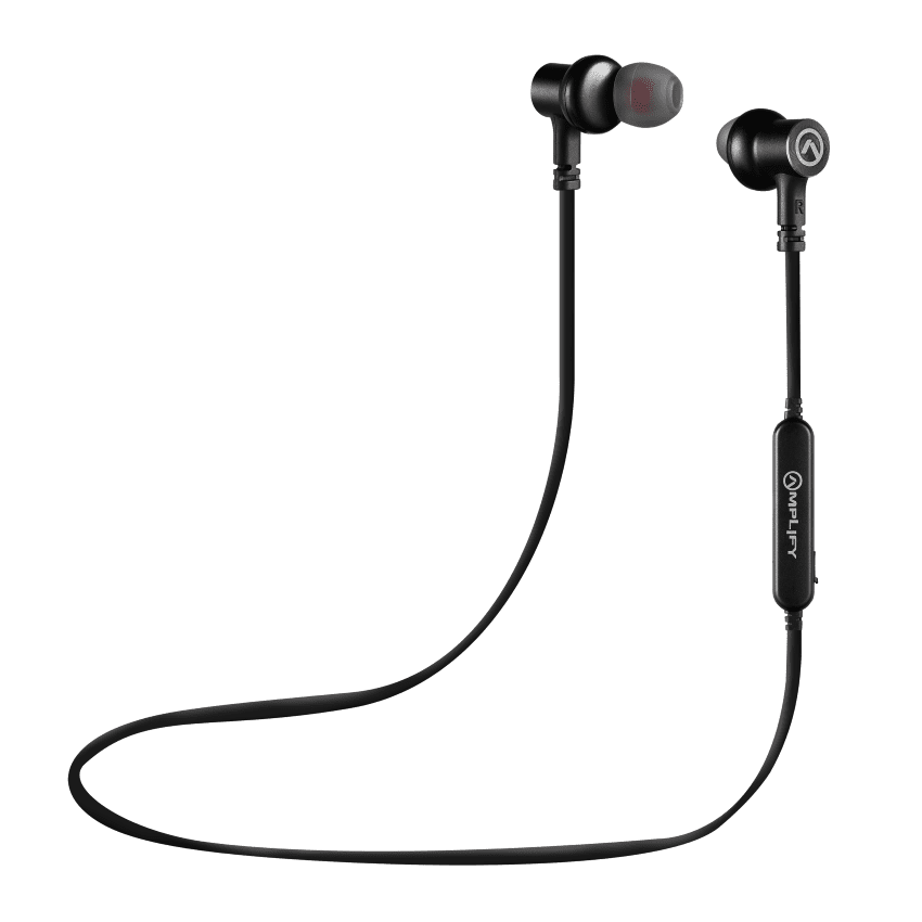 Amplify Blues 2.0 Bluetooth Earphones – Solid Black