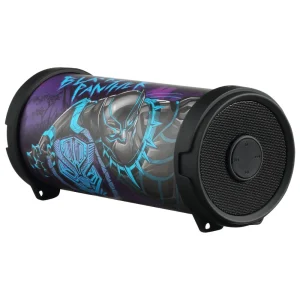 Marvel Mini Tube Bluetooth Speaker - Black Panther (MV-1003-BP1)