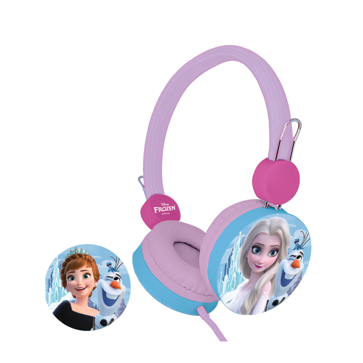 Disney Frozen Auxiliary Headphones with Stickers