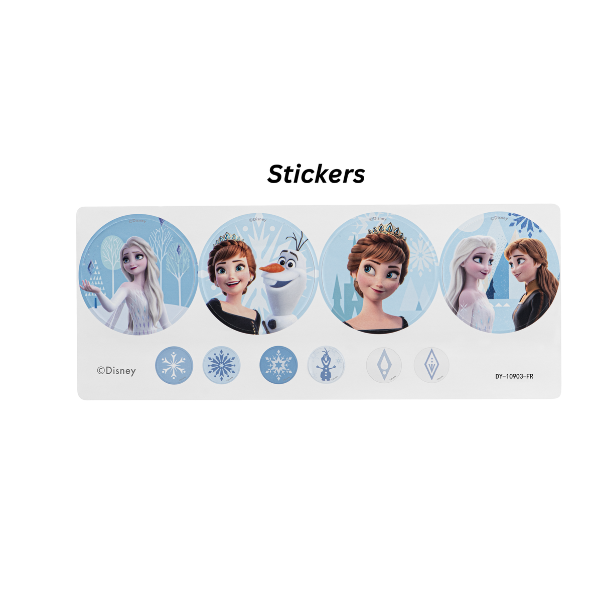 Disney Frozen Auxiliary Headphones with Stickers - Image 2