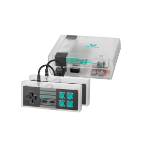 VX Gaming Classic 2.0 series Game Station with 2 Controllers - Clear